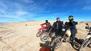 Ocotillo Wells February 2024 Dirt Bike Rides Ktm 690 enduro r 525exc Gasgas 300 Suzuki dr650 [upl. by Twedy513]