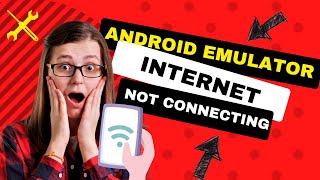 Android emulator not connecting to internet  FIX 2022 [upl. by Aekin485]