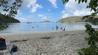 Maho Bay Beach St John USVI Tour 2024 [upl. by Lucrece]