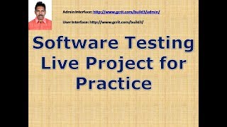 Software Testing Live Project for Practice [upl. by Tenaj]