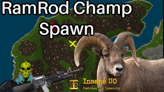 Doing the RamRod champ spawn The quest for the 60 SDI spellbook Ultima Online on InsaneUO [upl. by Kemppe149]