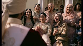 Saif amp Hifza  Crossley House Halifax  Pakistani Walima reception  Best Pakistani Wedding trailer [upl. by Maxantia]