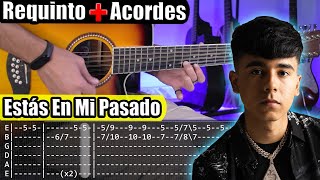 Estás En Mi Pasado  Iván Cornejo  Tutorial Guitarra  Requinto  Acordes  TABS [upl. by Ahselyt]