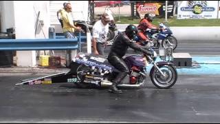 RccVideos varchetto Bros Drag Racing Suzuki Gs1100 Dragbike Thompson Raceway Park TRP [upl. by Luba971]