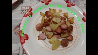 WURSTEL E PATATE FRIGGITRICE AD ARIA PRINCESS [upl. by Gisela]