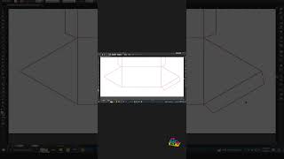 Creating Triangle Prism Box Die Cut Lines  Illustrator Tutorial 😉 shorts [upl. by Bunni]