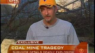 Mine Explosion Survivor Interview [upl. by Ilahtan]