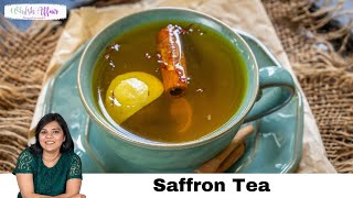 Saffron Tea Recipe [upl. by Dannye]