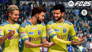 EA FC25  Kerala Blasters Vs ATK Mohun Bagan  ISL Indian Super league [upl. by Aissatsan]