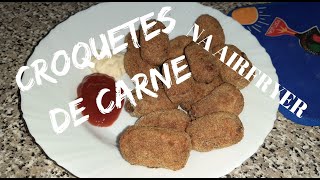 CROQUETE DE CARNE MOÍDA [upl. by Ibmab]