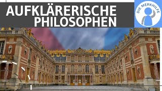 Absolutismus  Aufklärerische Philosophen amp Gelehrte einfach erklärt  Geschichte  Philosophie [upl. by Alauqahs]