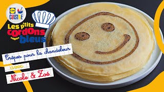 Crêpes pour la chandeleur  Les ptits cordons bleus  Lidl Cuisine [upl. by Trinee]