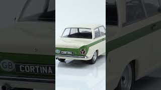 Preview MCG Ford Lotus Cortina MK I 1963 and 1966 Scale 118 [upl. by Airaet860]