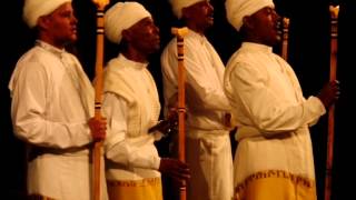 Saint Yared Choir Debtera from Ethiopia Live in Cologne Sacred Music Liturgy Part I [upl. by Enibas]