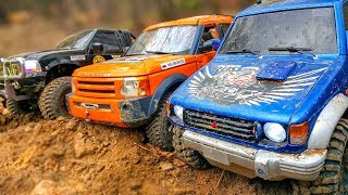 Extreme Car Driving OFF Road Challenge 4x4 — MST Land Rover Discovery Tamiya Ford F 350 Vol 2 [upl. by Lindie881]