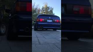 E30 M20B29 Turbo Exhaust [upl. by Ilehs]