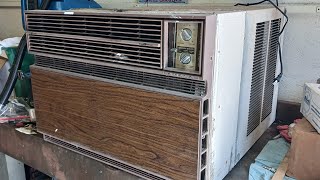 1984 Amana 24000 BTU Air Conditioner First Test [upl. by Dnilasor]