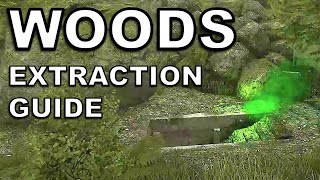 How To Extract from WOODS in Escape from Tarkov  Woods Map Guide  2024 [upl. by Eceela]