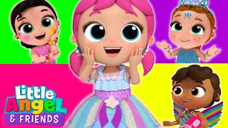 The Princess Song Princess Play More Princess Songs for Girls  LittleAngel And Friends Kid Songs [upl. by Elsy791]