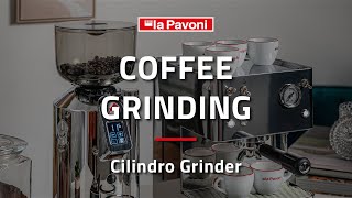 LA PAVONI  How to use Cilindro Coffee Grinder LPGGRI01 [upl. by Sirkin]