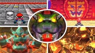 Evolution of Bowsers Castle in Mario Kart 19922017 [upl. by Berglund]