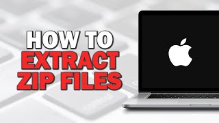 How To Extract Zip Files On MacBook Quick Tutorial [upl. by Alyss600]