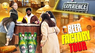 FIRST TIME  Drinking Beer in Amsterdam  HEINEKEN BEER FACTORY TOUR 🍺  Foodie Prabu [upl. by Uot]