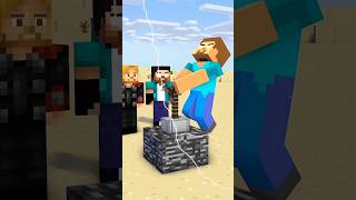 Steve Weilds Thors Hammer in Minecraft minecraft [upl. by Hpesojnhoj133]