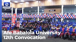 1662 Students Graduate 226 Attain First Class At Afe Babalola University [upl. by Isadora997]