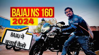 All new pulsar ns160 2024 model is here  complete review Is it better than mt ns160 mt15 [upl. by Herzig]