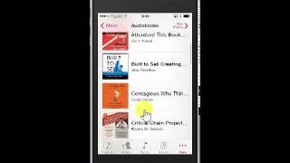 How to Listen to an Audiobook on your Iphone [upl. by Maxa]