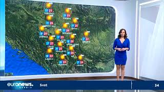 Sunčano i toplo pred promenu vremenaTemperatura do 26°C [upl. by Noonberg]