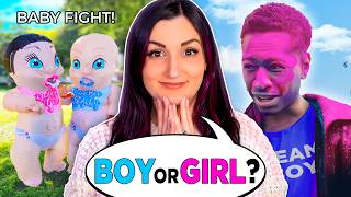 I Tried Doing My Own Baby GENDER REVEAL While Watching Gender Reveal Fails [upl. by Asserat698]