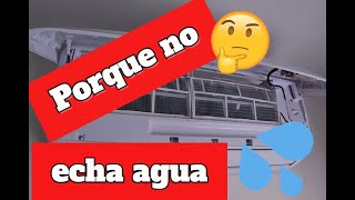 💧 Porque mi aire acondicionado no echa agua 💥 [upl. by Ttcos348]