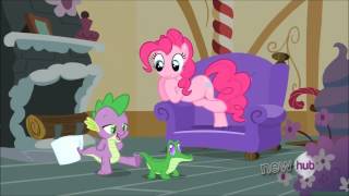 Pinkie Pies Couch Cupcake Surprise  Just for Sidekicks [upl. by Nuj368]