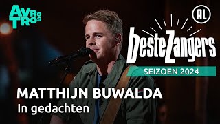 Matthijn Buwalda  In gedachten  Beste Zangers 2024 [upl. by Erdda249]