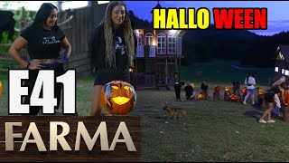 Farma 15 E41  Kto vyrezal najkrajšiu Halloweensku tekvicu Viky vystrkuje rožky [upl. by Cerallua]