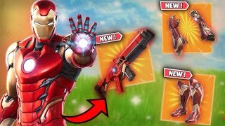 Défi faire top 1 que avec les arme de Iron Man Fortnite [upl. by Ilrebma]