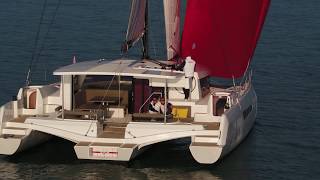 NEEL 47 cruising trimaran at sea [upl. by Wane585]