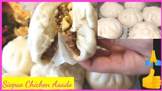 SIOPAO CHICKEN ASADO RECIPE  Kusina Ni Abyang [upl. by Ahsilek]