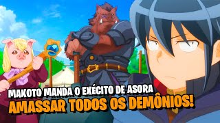 TSUKIMICHI MAKOTO COMEÇOU A ANIQUILAÇÃO DOS DEMONIOS  SPOILERS [upl. by Eimam221]