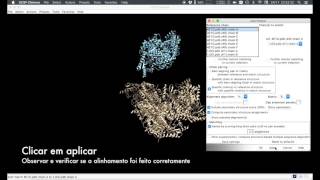 Alinhamento de estruturas e determinação de RMSd no Chimera [upl. by Jacey793]