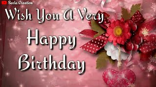 💖 🎂🎉Happy Birthday🎉🎂Greetings Wishes whatsapp status video Hindi [upl. by Reema]