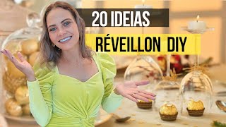 20 IDEIAS FÁCEIS PARA DECORAR NO ANO NOVO ✨DIYs Réveillon 2024  Ideias Baratinhas Para o Ano Novo [upl. by Yllom576]