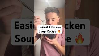 The easiest CHICKEN SOUP recipe to warm up this winter 🥶🥣 [upl. by Asseram]