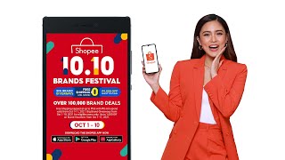 Shopee 1010 Brands Festival with Kim Chiu [upl. by Zanlog]