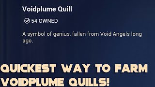 Warframe Quickest Way To Farm Voidplume Quills [upl. by Yenhpad]