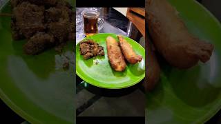 ചൂട് പഴംപൊരിയും ബീഫും 🥰food trendingshorts pazhampori pazhamporibeef kottayamfood [upl. by Erihppas]