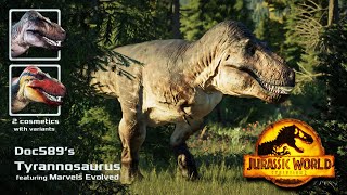 🦖Paleo Accurate TREX MOD in Jurassic World Evolution 2 [upl. by Ecikram956]