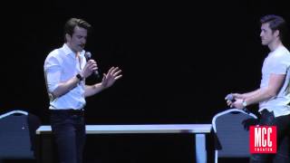 Aaron Tveit and Gavin Creel Sing quotTake Me or Leave Mequot from RENT at MCC Theater MISCAST Benefit [upl. by Ennayar926]